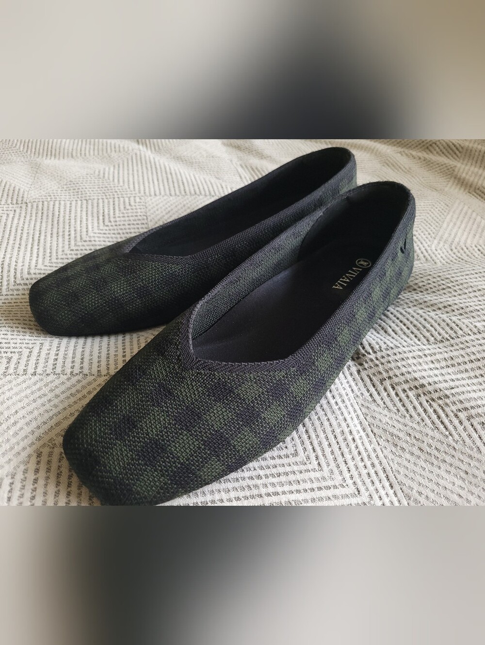 VIVAIA Tartan Ballet Flats